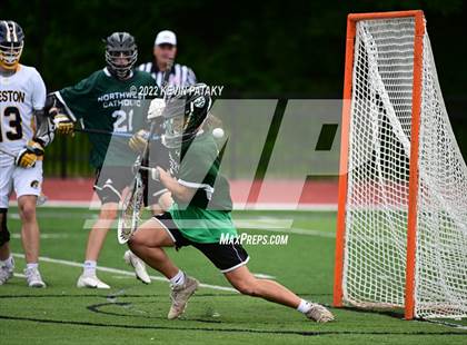 Thumbnail 2 in Northwest Catholic vs. Weston (CIAC Class S Final) photogallery.