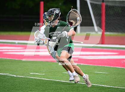 Thumbnail 2 in Northwest Catholic vs. Weston (CIAC Class S Final) photogallery.