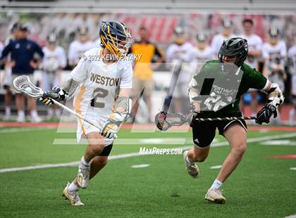 Thumbnail 2 in Northwest Catholic vs. Weston (CIAC Class S Final) photogallery.