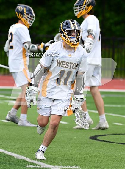 Thumbnail 3 in Northwest Catholic vs. Weston (CIAC Class S Final) photogallery.