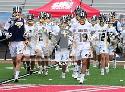 Thumbnail 3 in Northwest Catholic vs. Weston (CIAC Class S Final) photogallery.