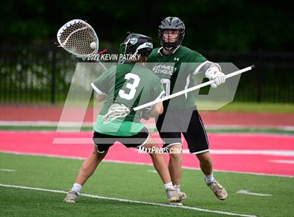 Thumbnail 2 in Northwest Catholic vs. Weston (CIAC Class S Final) photogallery.