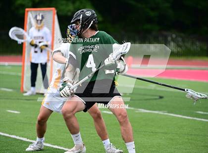 Thumbnail 2 in Northwest Catholic vs. Weston (CIAC Class S Final) photogallery.