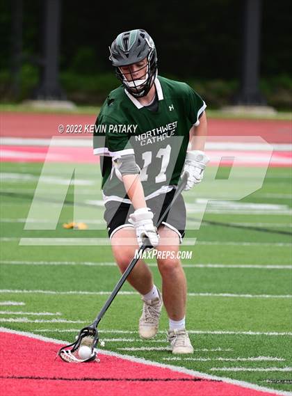 Thumbnail 3 in Northwest Catholic vs. Weston (CIAC Class S Final) photogallery.