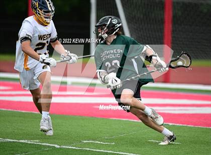 Thumbnail 1 in Northwest Catholic vs. Weston (CIAC Class S Final) photogallery.