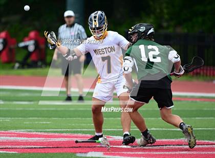 Thumbnail 3 in Northwest Catholic vs. Weston (CIAC Class S Final) photogallery.