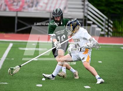 Thumbnail 3 in Northwest Catholic vs. Weston (CIAC Class S Final) photogallery.