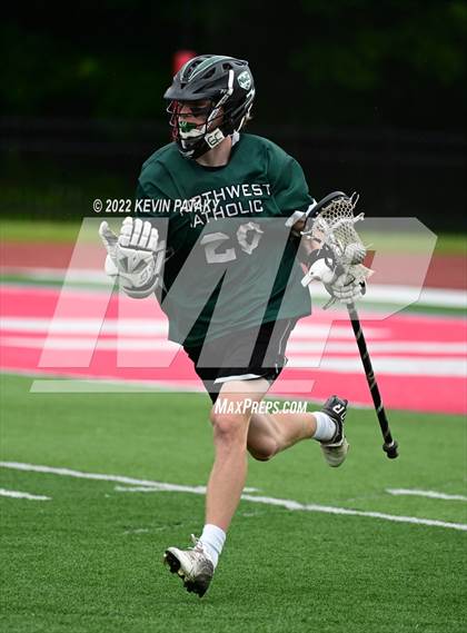 Thumbnail 3 in Northwest Catholic vs. Weston (CIAC Class S Final) photogallery.
