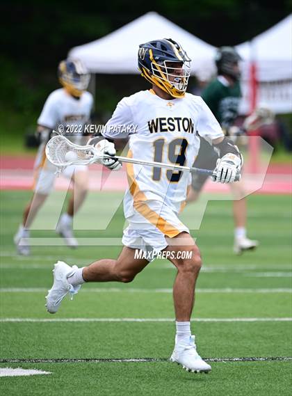 Thumbnail 2 in Northwest Catholic vs. Weston (CIAC Class S Final) photogallery.