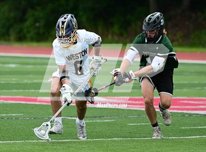Thumbnail 3 in Northwest Catholic vs. Weston (CIAC Class S Final) photogallery.