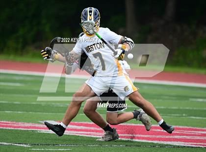 Thumbnail 2 in Northwest Catholic vs. Weston (CIAC Class S Final) photogallery.