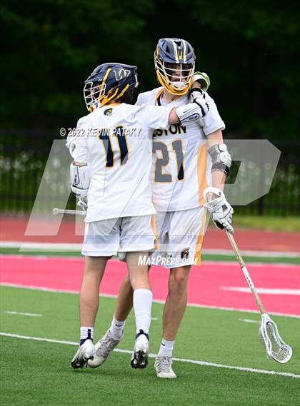 Thumbnail 2 in Northwest Catholic vs. Weston (CIAC Class S Final) photogallery.