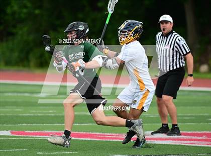 Thumbnail 3 in Northwest Catholic vs. Weston (CIAC Class S Final) photogallery.