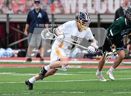 Thumbnail 3 in Northwest Catholic vs. Weston (CIAC Class S Final) photogallery.