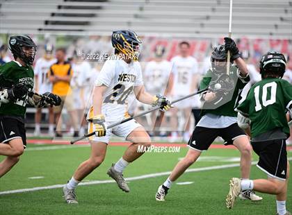 Thumbnail 1 in Northwest Catholic vs. Weston (CIAC Class S Final) photogallery.