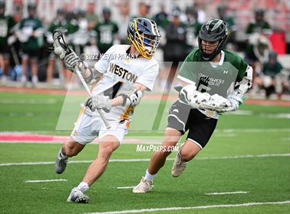 Thumbnail 3 in Northwest Catholic vs. Weston (CIAC Class S Final) photogallery.