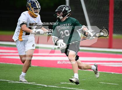 Thumbnail 3 in Northwest Catholic vs. Weston (CIAC Class S Final) photogallery.
