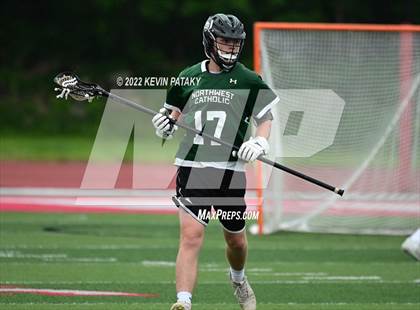 Thumbnail 3 in Northwest Catholic vs. Weston (CIAC Class S Final) photogallery.