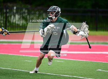 Thumbnail 2 in Northwest Catholic vs. Weston (CIAC Class S Final) photogallery.