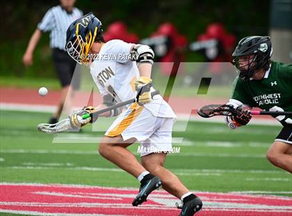 Thumbnail 2 in Northwest Catholic vs. Weston (CIAC Class S Final) photogallery.