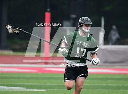 Thumbnail 2 in Northwest Catholic vs. Weston (CIAC Class S Final) photogallery.