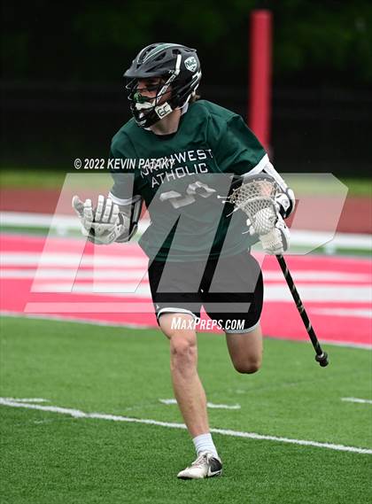 Thumbnail 2 in Northwest Catholic vs. Weston (CIAC Class S Final) photogallery.