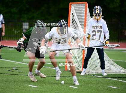 Thumbnail 2 in Northwest Catholic vs. Weston (CIAC Class S Final) photogallery.