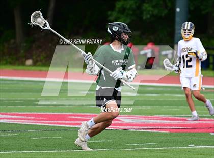 Thumbnail 2 in Northwest Catholic vs. Weston (CIAC Class S Final) photogallery.