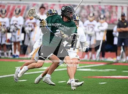 Thumbnail 3 in Northwest Catholic vs. Weston (CIAC Class S Final) photogallery.