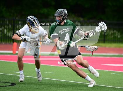 Thumbnail 3 in Northwest Catholic vs. Weston (CIAC Class S Final) photogallery.