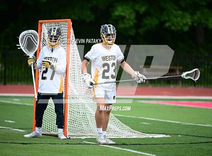 Thumbnail 3 in Northwest Catholic vs. Weston (CIAC Class S Final) photogallery.