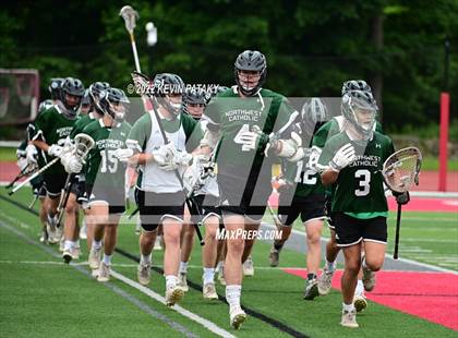 Thumbnail 2 in Northwest Catholic vs. Weston (CIAC Class S Final) photogallery.
