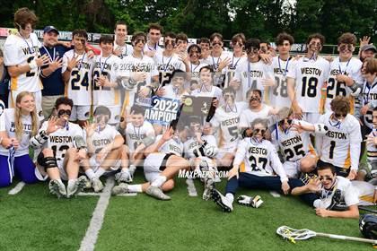Thumbnail 1 in Northwest Catholic vs. Weston (CIAC Class S Final) photogallery.