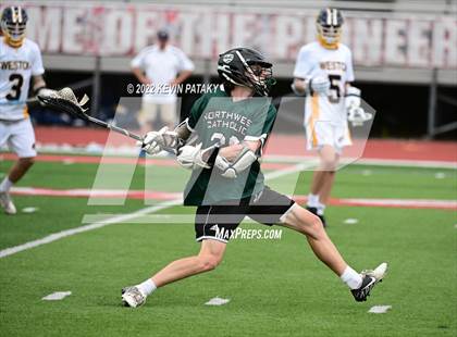 Thumbnail 1 in Northwest Catholic vs. Weston (CIAC Class S Final) photogallery.