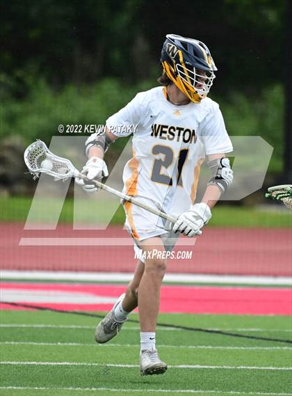 Thumbnail 3 in Northwest Catholic vs. Weston (CIAC Class S Final) photogallery.