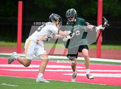 Thumbnail 2 in Northwest Catholic vs. Weston (CIAC Class S Final) photogallery.