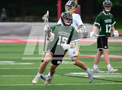Thumbnail 3 in Northwest Catholic vs. Weston (CIAC Class S Final) photogallery.