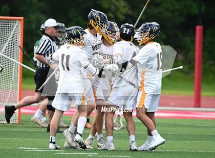Thumbnail 2 in Northwest Catholic vs. Weston (CIAC Class S Final) photogallery.