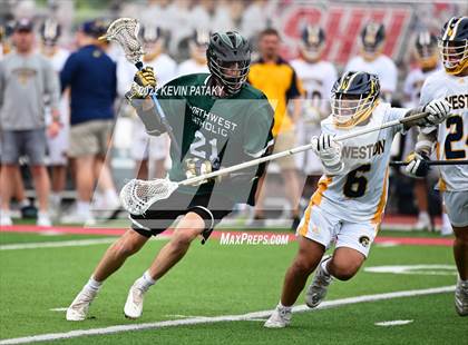 Thumbnail 3 in Northwest Catholic vs. Weston (CIAC Class S Final) photogallery.