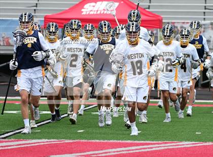 Thumbnail 2 in Northwest Catholic vs. Weston (CIAC Class S Final) photogallery.