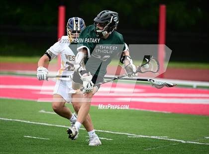 Thumbnail 3 in Northwest Catholic vs. Weston (CIAC Class S Final) photogallery.
