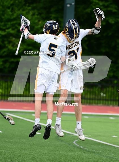 Thumbnail 2 in Northwest Catholic vs. Weston (CIAC Class S Final) photogallery.