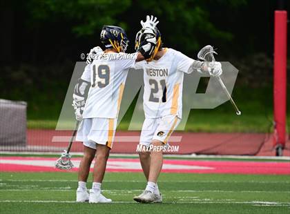 Thumbnail 2 in Northwest Catholic vs. Weston (CIAC Class S Final) photogallery.
