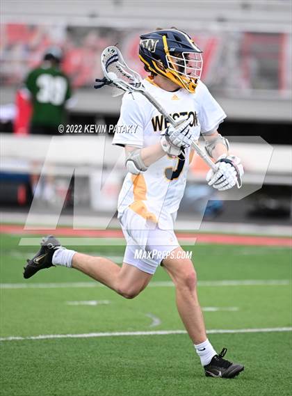 Thumbnail 2 in Northwest Catholic vs. Weston (CIAC Class S Final) photogallery.