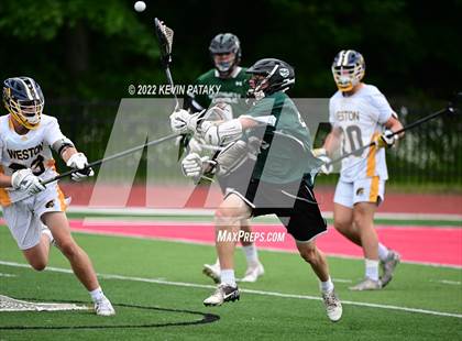Thumbnail 3 in Northwest Catholic vs. Weston (CIAC Class S Final) photogallery.