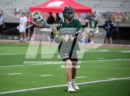 Thumbnail 2 in Northwest Catholic vs. Weston (CIAC Class S Final) photogallery.