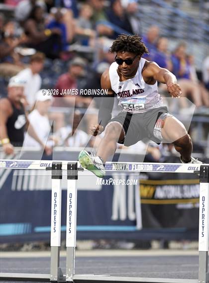Thumbnail 2 in FHSAA Class 3A Final (400m Hurdles) photogallery.
