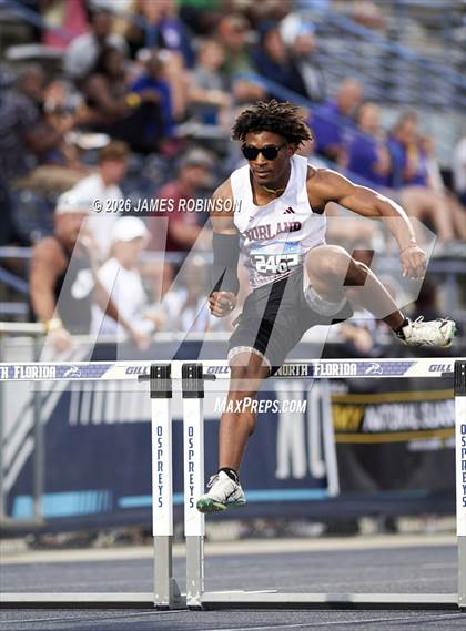 Thumbnail 3 in FHSAA Class 3A Final (400m Hurdles) photogallery.