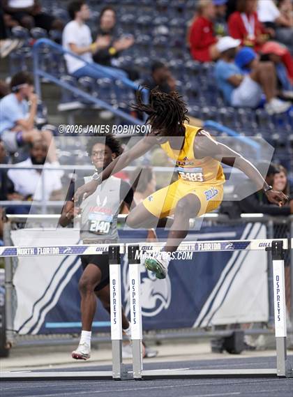 Thumbnail 1 in FHSAA Class 3A Final (400m Hurdles) photogallery.