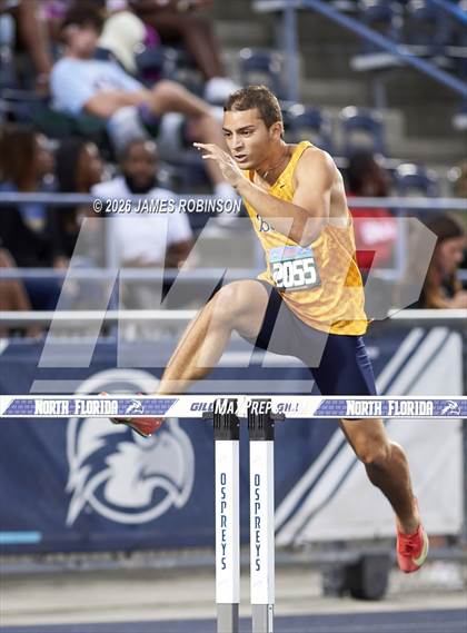 Thumbnail 2 in FHSAA Class 3A Final (400m Hurdles) photogallery.